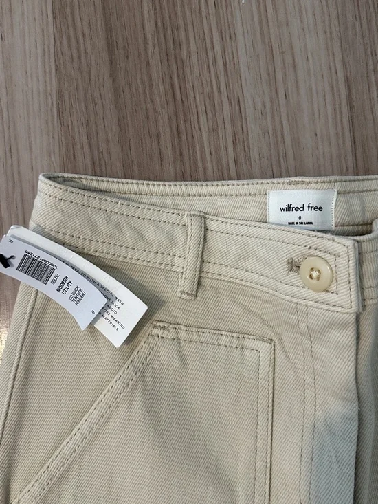 Aritzia Wilfred Free ‘GD Birch’ Modern Utility Pants - Picture 2 of 3